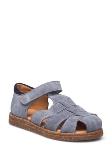 ANGULUS Sandals - Flat - Closed Toe Blå