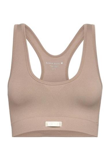 Björn Borg Studio Low Seamless Bra Brun