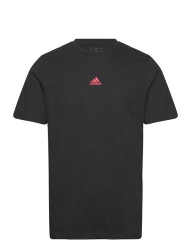 Adidas Sportswear M Ss Tiro T 2 Svart