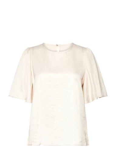 Selected Femme Slfreya 2/4 Top B Kräm