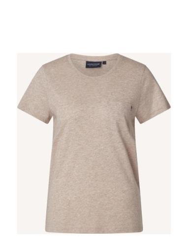 Lexington Clothing Ashley Jersey Tee Beige