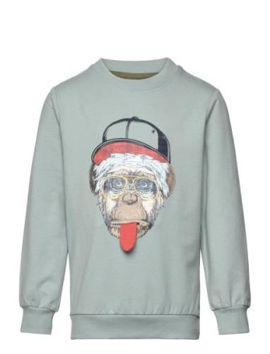 Minymo Sweatshirt Ls Blå