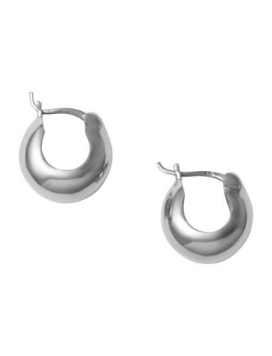 Blue Billie Basket Hoops Silver