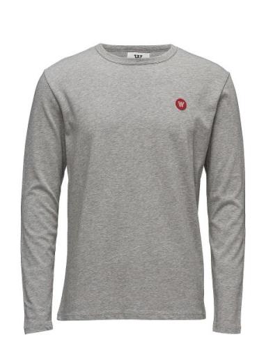 Double A By Wood Wood Mel Long Sleeve Grå