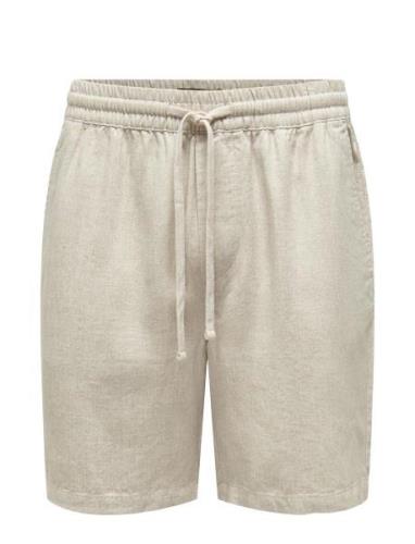 Kids Only Kobtel Shorts Linen Wvn Beige