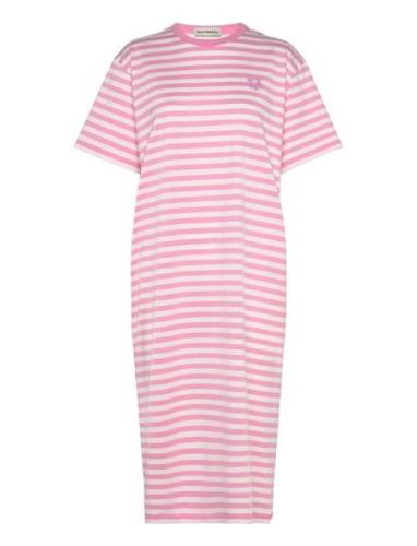 Marimekko Tasaraita Over D Dress Rosa