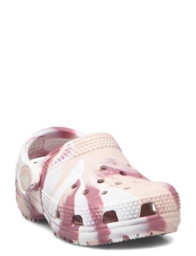 Crocs Classic Marbled Clog T Rosa