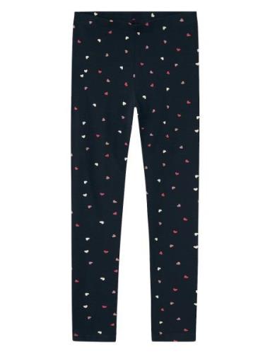 Name It Nkfvivian Aop Legging Noos Marinblå