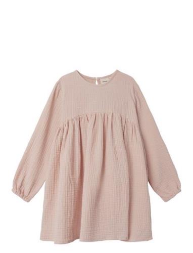 Lil'Atelier Nmfbiba Ls Loose Dress Lil Rosa