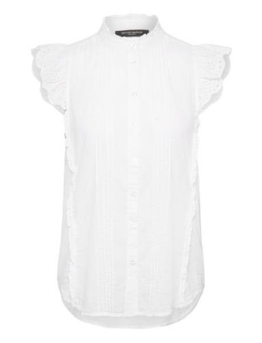 Bruuns Bazaar Carpinusbbpleat Shirt Vit