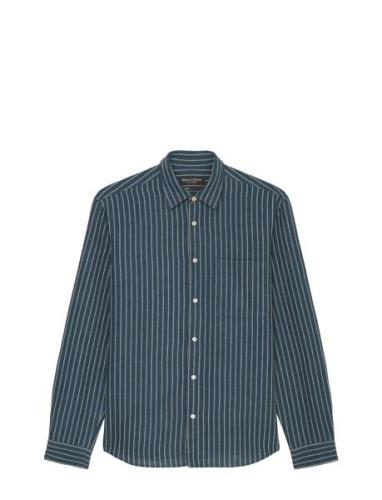 Marc O'Polo Shirts/Blouses Long Sleeve Blå