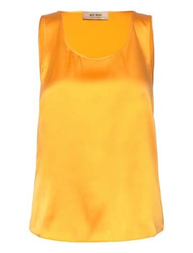 MOS MOSH Mmastrid Silk Tank Top Orange