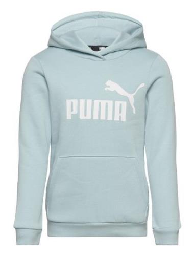 PUMA Ess Logo Hoodie Fl G Blå