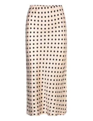 Coster Copenhagen Cc Heart Skyler Satin Skirt Beige