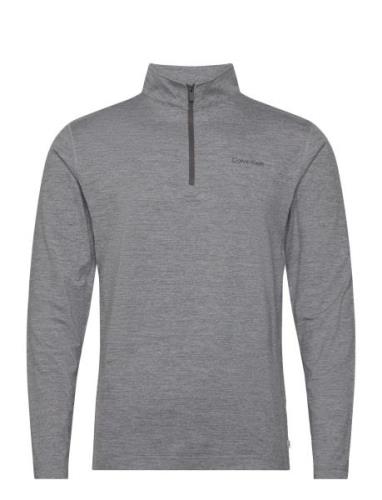 Calvin Klein Golf Newport Half Zip Grå