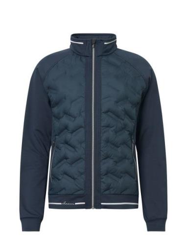 Abacus Lds Grove Hybrid Jacket Marinblå