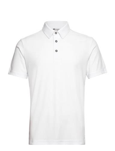 BACKTEE Mens Performance Polo Vit