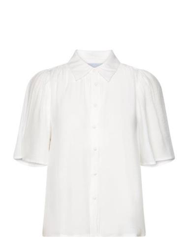 Minus Mstalmie Short Sleeve Shirt Vit