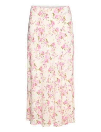 Mango Floral Long Skirt Multi/patterned