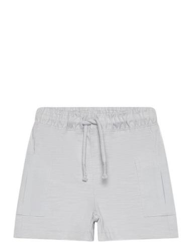 Mango Elastic Waist Bermuda Shorts Blå