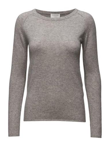 Rosemunde Rwlaica Ls O-Neck Raglan Pullover Grå