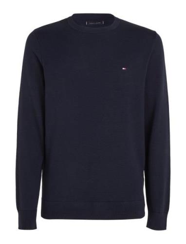 Tommy Hilfiger Classic Cotton Crew Neck Marinblå