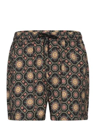 Les Deux Tapestry Shorts Multi/patterned