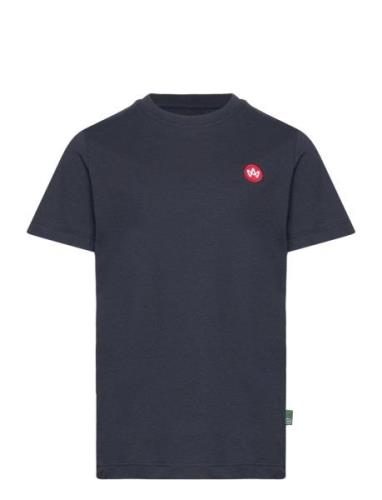 Kronstadt Timmi Kids Organic/Recycled T-Shirt Blå