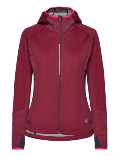 Kari Traa Vilde Thermal Jacket Burgundy