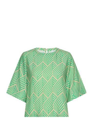 Coster Copenhagen Top In Graphic Print Grön