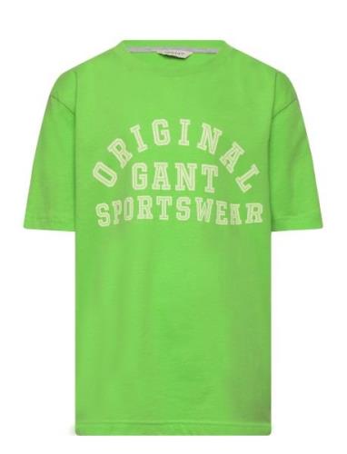 GANT Original Sportswear T-Shirt Grön