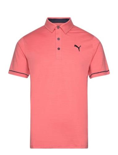 PUMA Golf Cloudspun Haystack Polo Korall