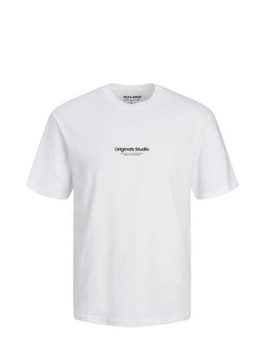 Jack & J S Jorvesterbro Tee Ss Crew Neck Noos Vit