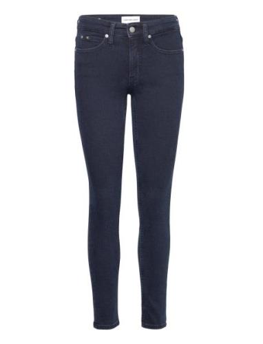 Calvin Klein Jeans Mid Rise Skinny Blå