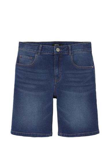 LMTD Nlmteppe Dnm Slim Shorts Blå