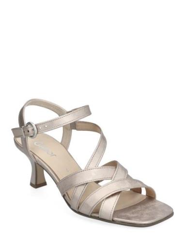 Gabor Ankle-Strap Sandal Guld