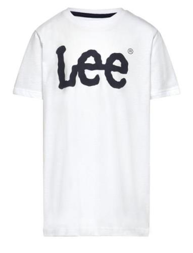 Lee Jeans Wobbly Graphic T-Shirt Vit