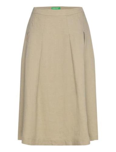 United Colors Of Benetton Skirt Khaki Green