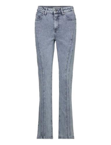 Gestuz Janicegz Lw Straight Jeans Blå