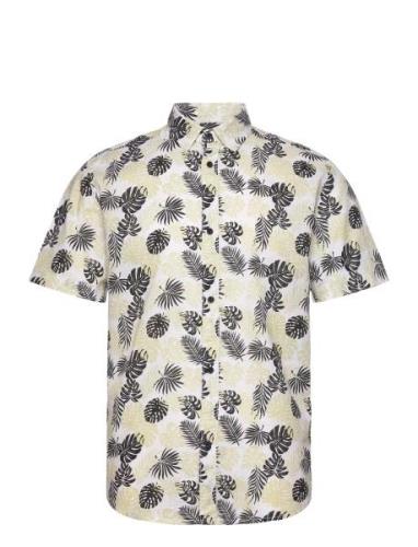 Tom Tailor Relaxed Printed Slubyarn Shirt Grön