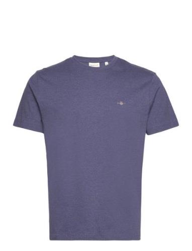 GANT Reg Shield Ss T-Shirt Blå