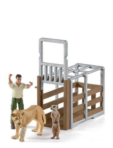 Schleich Animal Rescue Large Truck Toys Playsets & Action Figures Play...