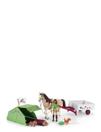 Schleich Horse Club Sarah's Camping Toys Playsets & Action Figures Pla...