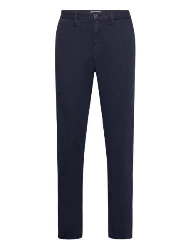 GANT Reg Dobby Structure Chinos Marinblå