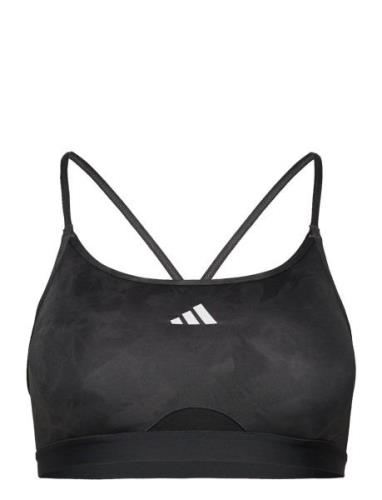 Adidas Performance Aer Ls Aop Bra Grå