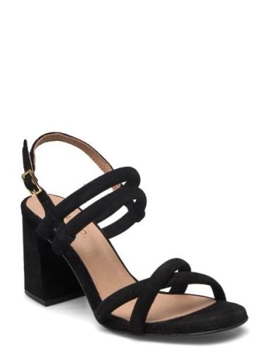 Bianco Biacharlene Cross Sandal Svart