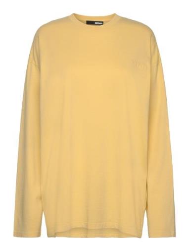 ROTATE Birger Christensen Long-Sleeved T-Shirt Gul