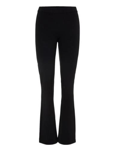 Vero Moda Vmkamma Mw Flared Jersey Pant Noos Svart