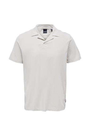 ONLY & SONS Onsabraham Reg Ss Resort Polo Cs Kräm