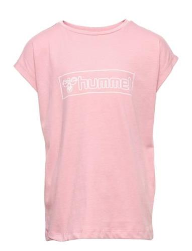 Hummel Hmlboxline T-Shirt S/S Rosa